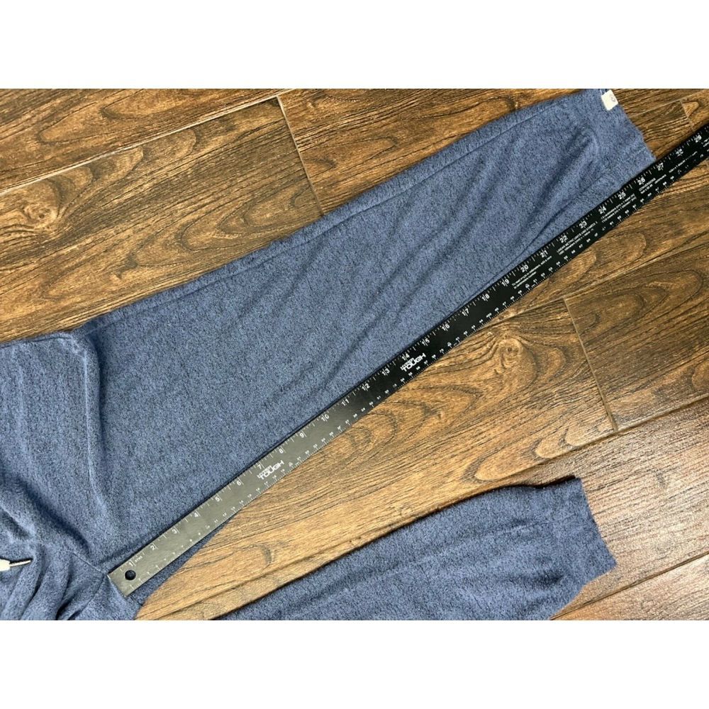 WOMENS‎ RIP CURL BLUE MARLED SOFT CUFFED SWEATPANTS LOUNGE WEAR LIGHTWEIGHT XS - Picture 9 of 11